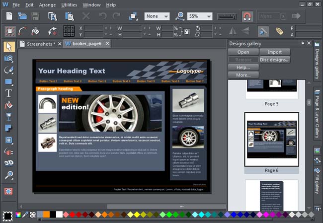 Graphic design software free download full version