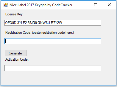 nicelabel pro serial key